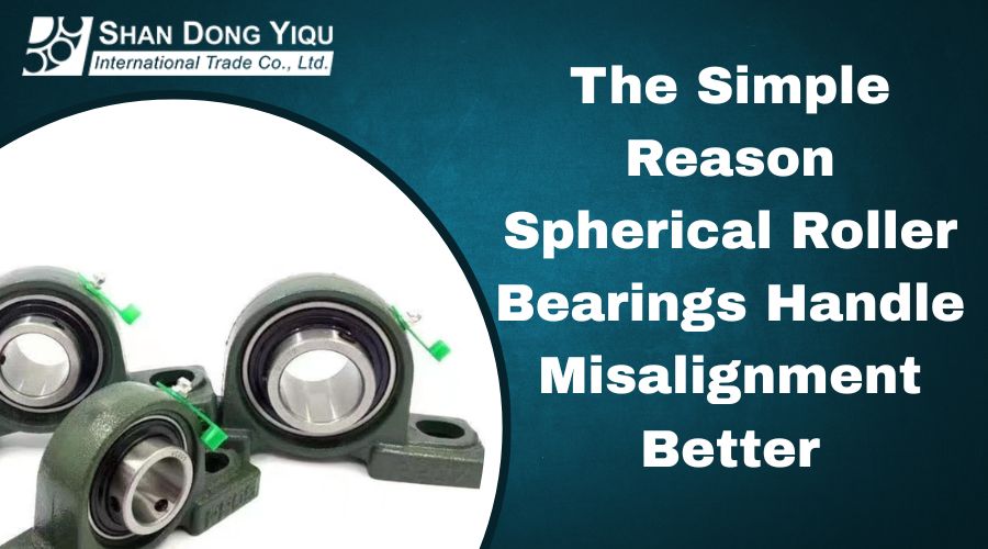 The Spherical Roller Bearings Handle Misalignment Better