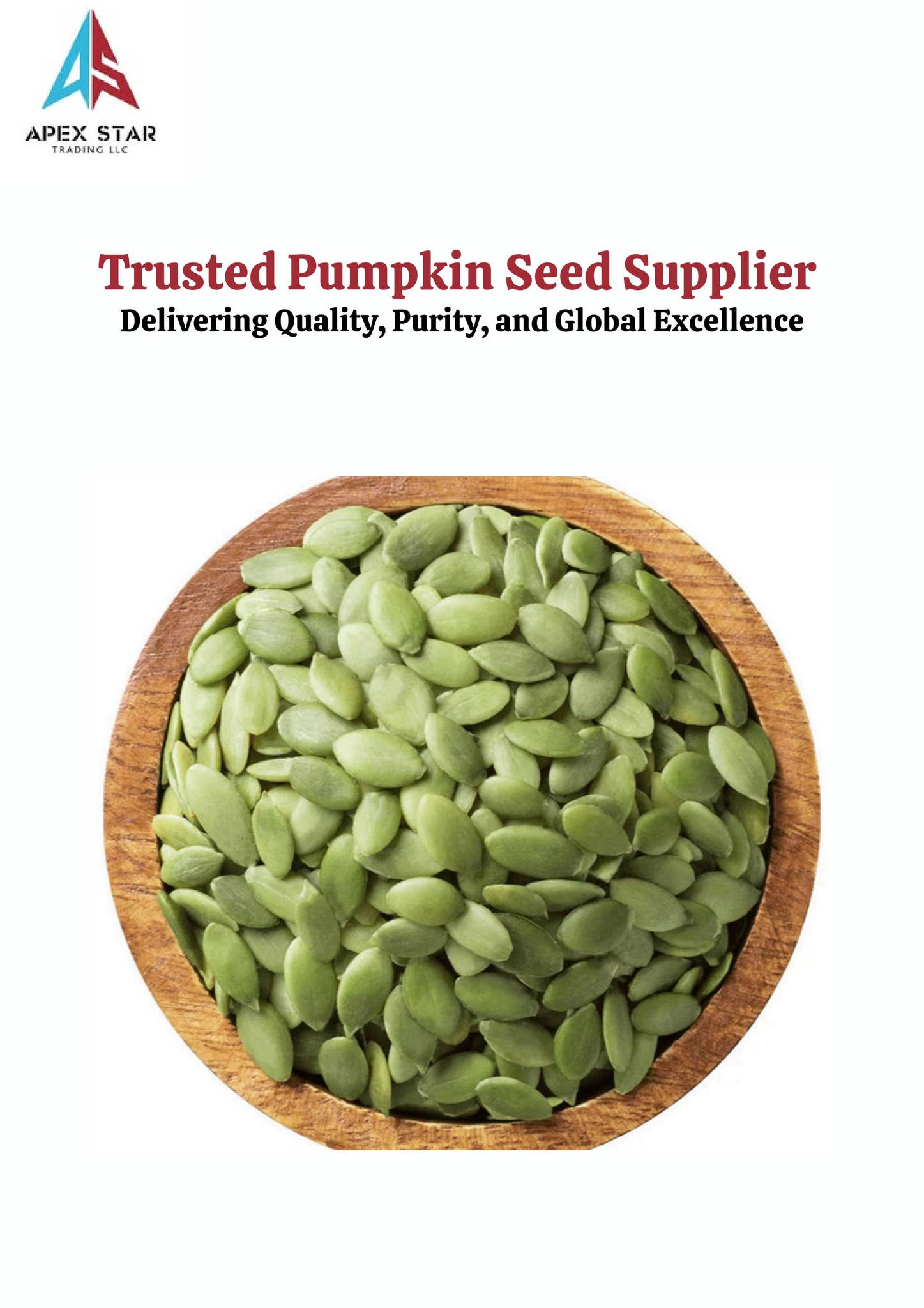 Trusted Pumpkin Seed Supplier Delivering Quality, Purity, and Global Excellence