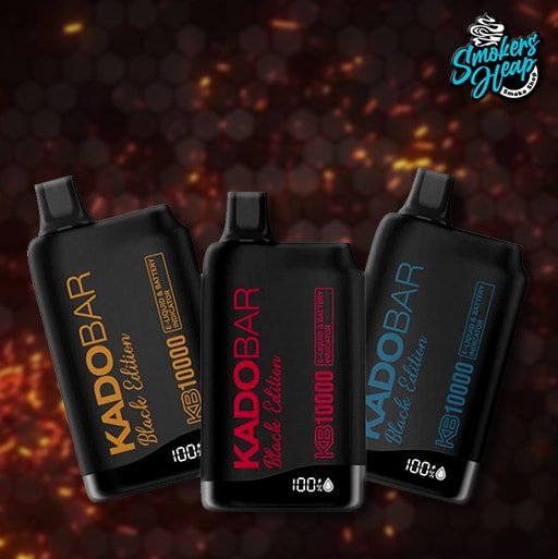 Buy Kado Bar Black Edition – 10000 Puffs Disposable Vapes