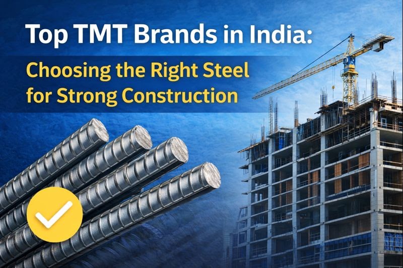 Top TMT Brands in India: Choosing the Right Steel for Strong Construction