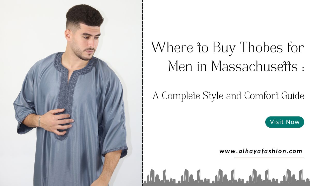 Buy Thobes for Men in Massachusetts | Alhaya Fashion
