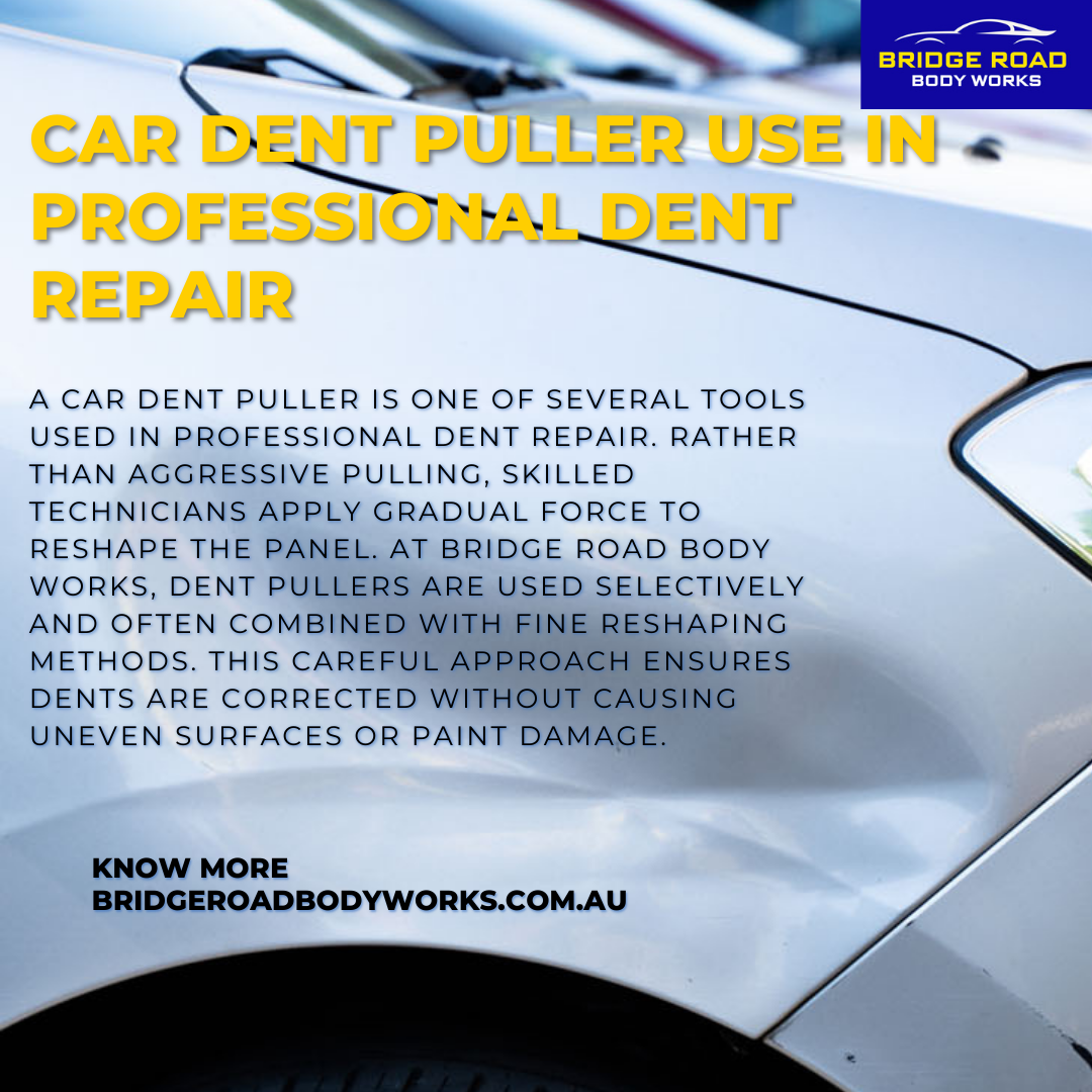 bridgeroadbodyworks - How a Car Dent Puller Helps with Shallow...