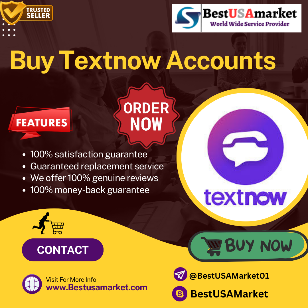 Buy Textnow Accounts - BestUsaMarket
