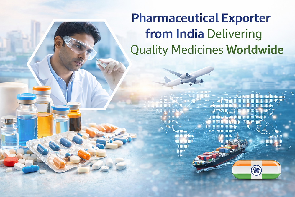 Pharmaceutical Exporter from India Delivering Quality Medicines Worldwide