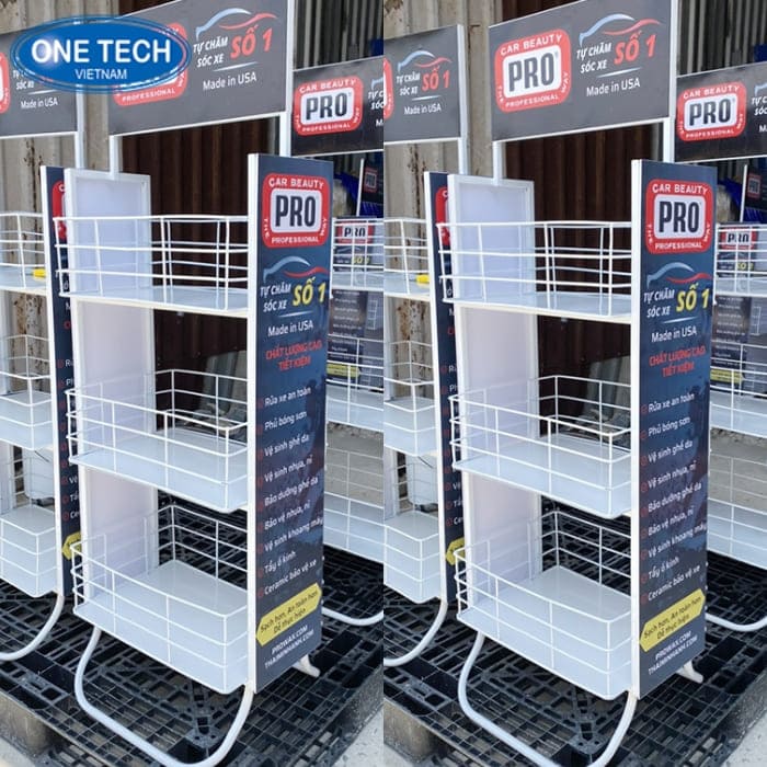 TOP 99+ mẫu kệ quảng cáo sản phẩm thiết kế độc đáo, thu hút
