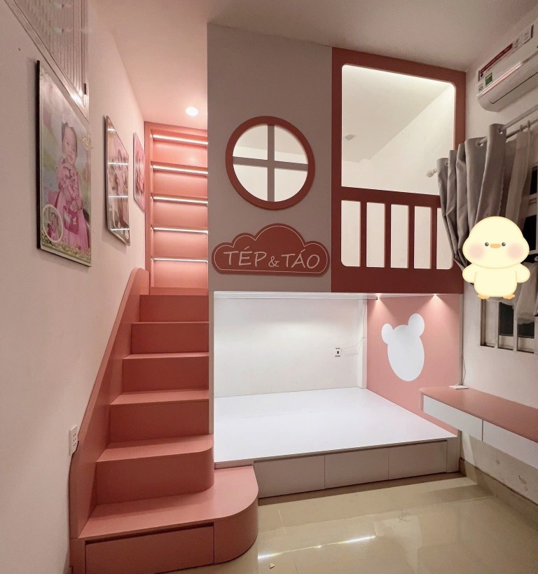 Báo Giá Thi Công Nội Thất Phòng Trẻ Em Siêu Xinh Giá Tốt