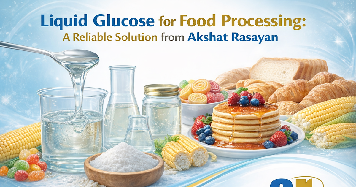 Liquid Glucose for Food Processing: A Reliable Solution from Akshat Rasayan