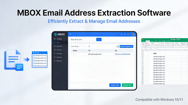 Simple MBOX Email Address Extraction Software for Windows - Blog View - Latinverge