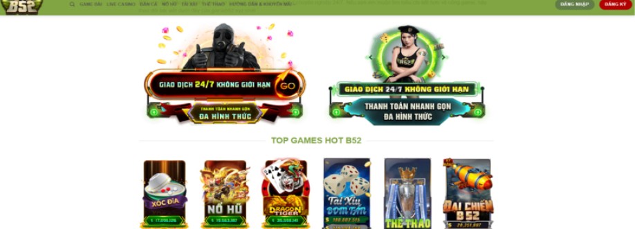 Cổng Game B52 Cover Image