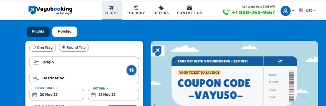 Vayubooking LLC Cover Image