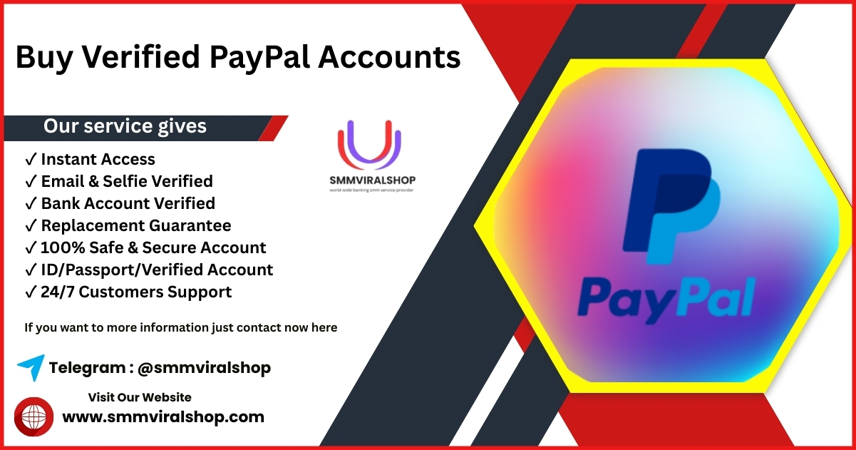 Buy Verified PayPal Accounts - (Personal And Business) Usa