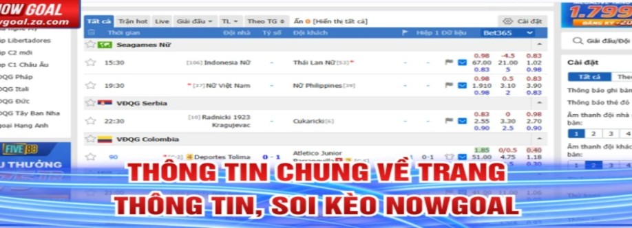 Nowgoal za com Cover Image