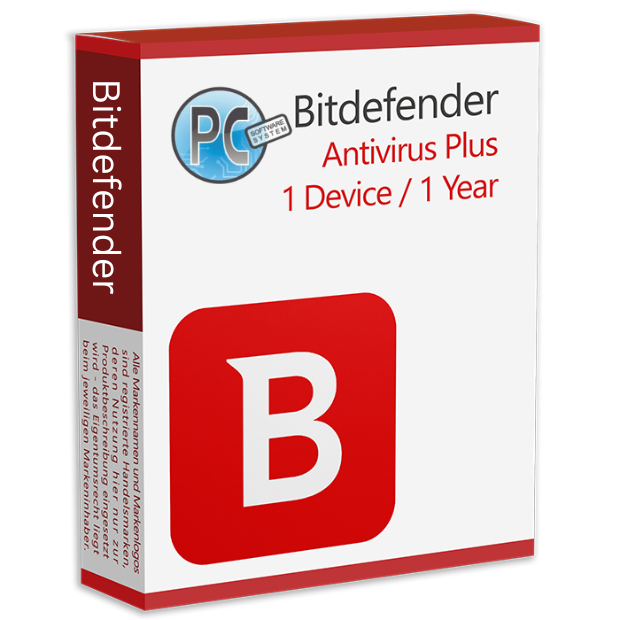 Bitdefender Antivirus Plus 1 Year / 1 Device License Key (UK Region) - OrderSoftwareKeys -