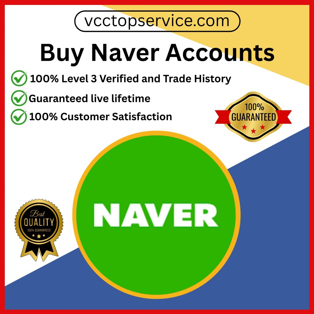 Buy Naver Accounts - 100% Safe and Phone Verified