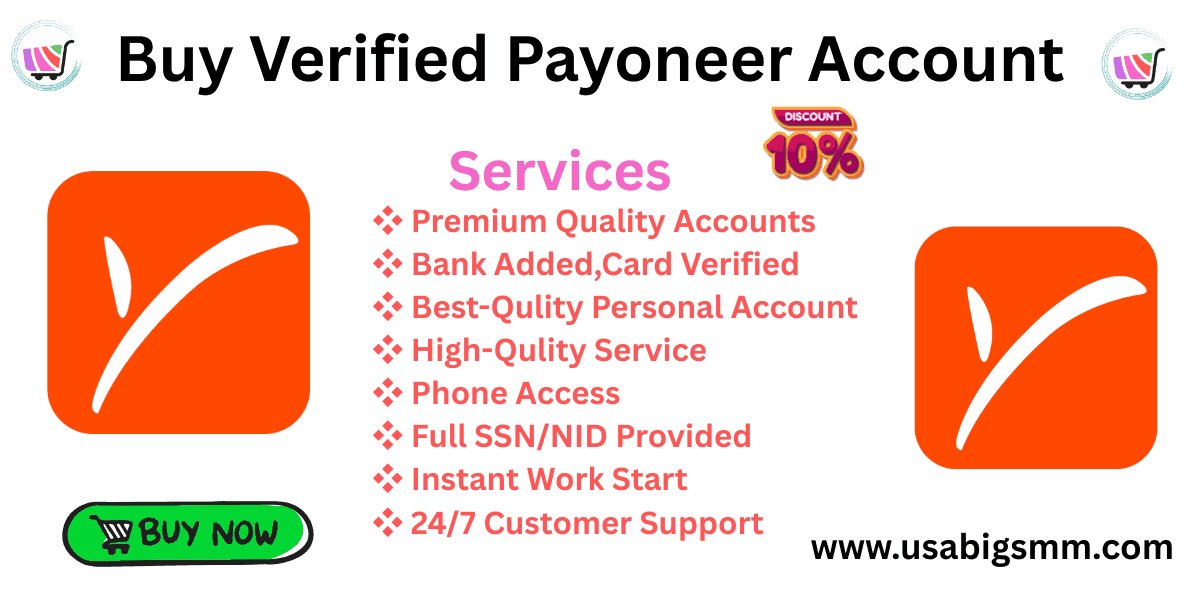 Buy Verified Payoneer Account - 100% Satisfaction & Recovery