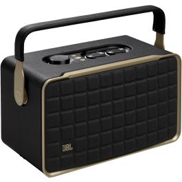 JBL Authentics 300 - Retro Style Wireless Bluetooth/Wifi Home Speaker, Built in Battery (4800mAh), Music Streaming Services via Built-in Wi-Fi, Built in Alexa and Google Assistant