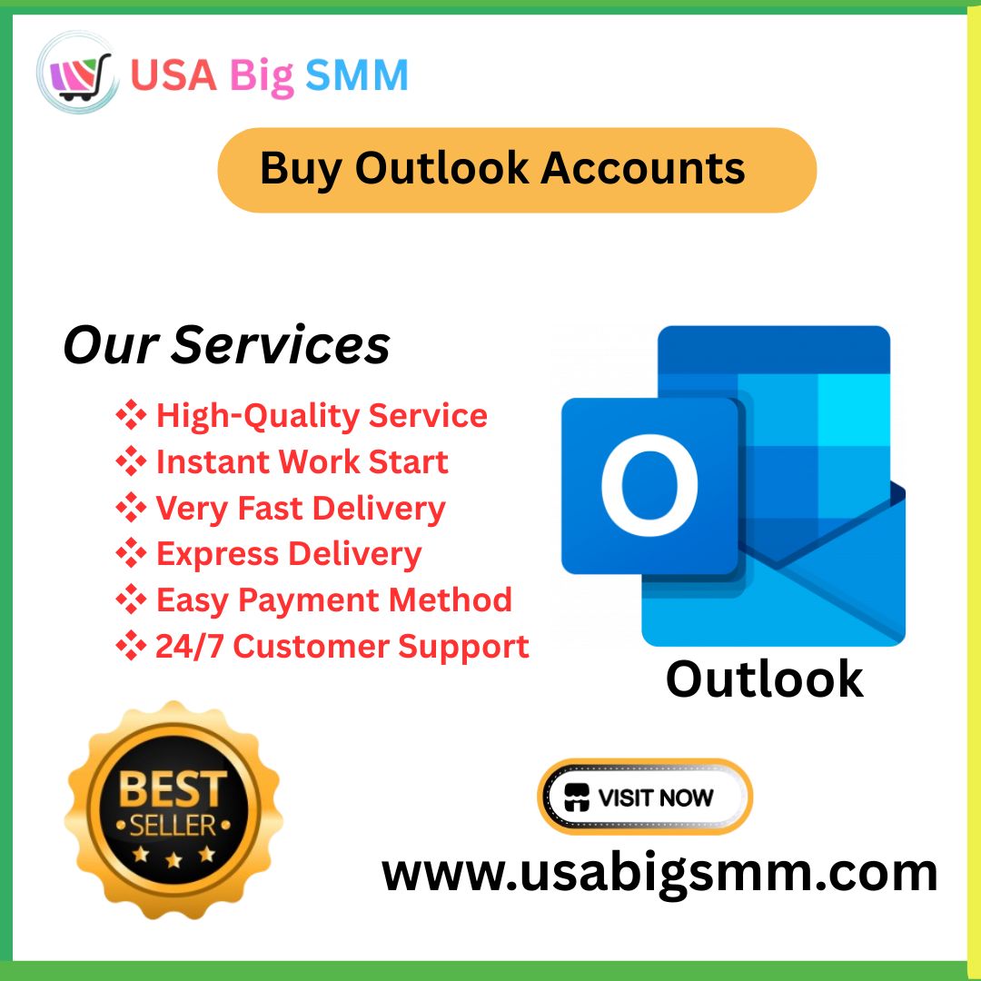Buy Outlook Accounts – Premium Quality & 100% Secure