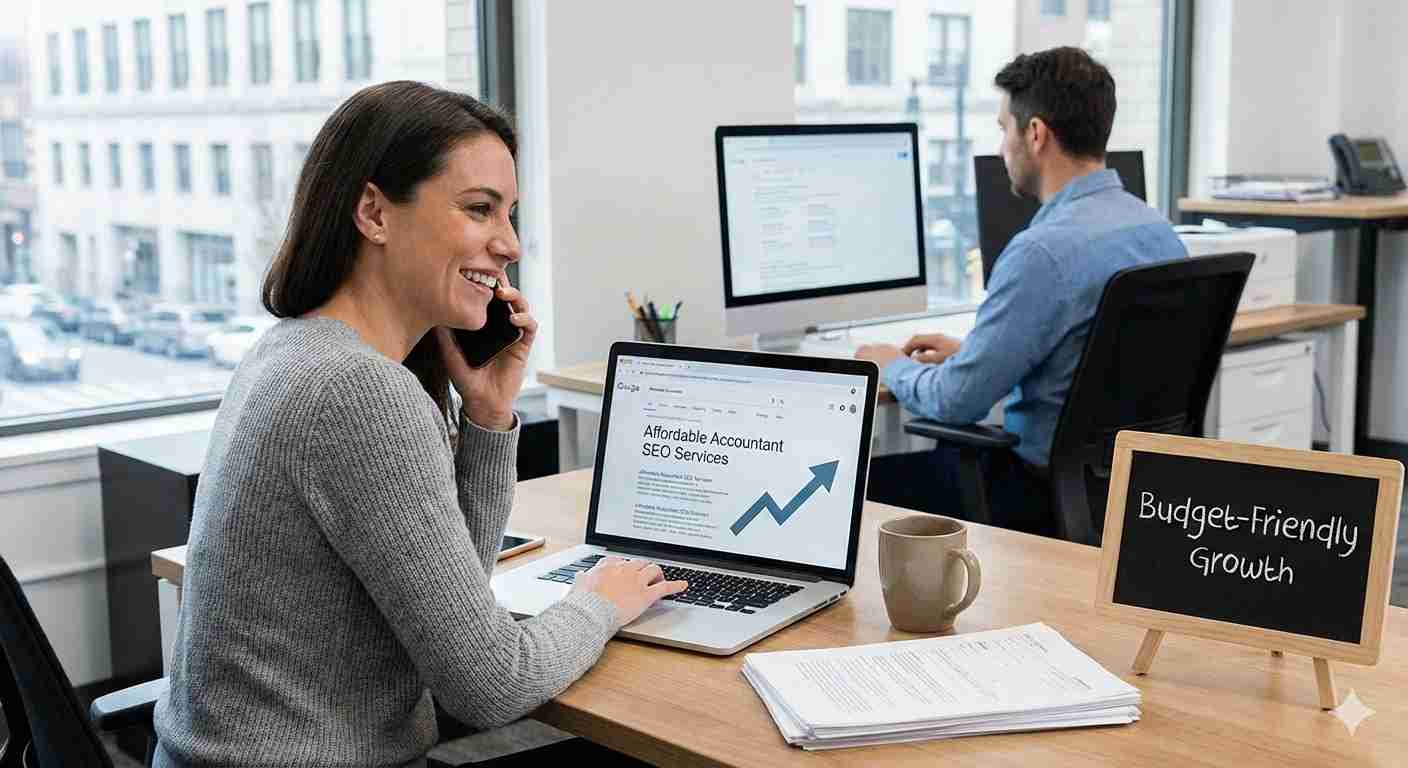 How Affordable Accountant SEO Services Turn Website Traffic into Client Calls