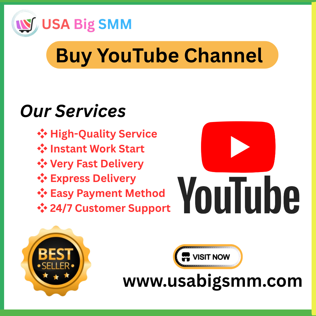 Buy YouTube Channel – 100% Safe & Verified