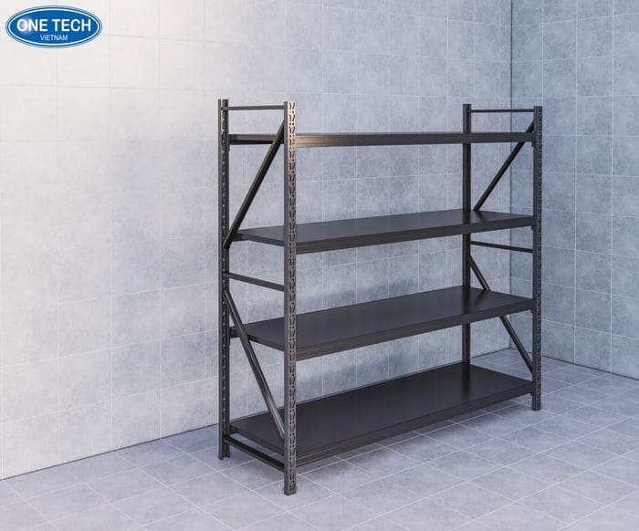 Kệ trung tải độc lập bền bỉ, tối ưu không gian lưu trữ