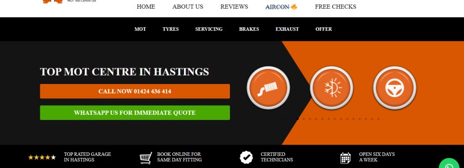 Castleham MOT Centre LTD Cover Image