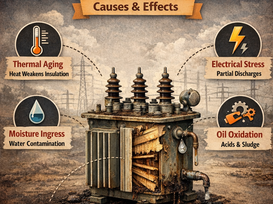 Key Factors Behind Transformer Insulation Degradation