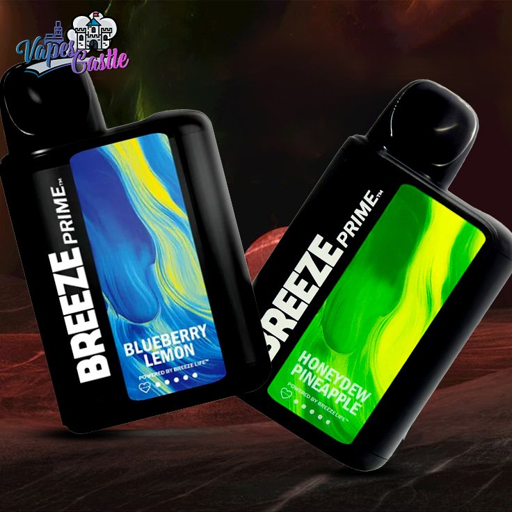 Breeze Prime Vape 6000 | Vapes Castle | USA | Buy Now